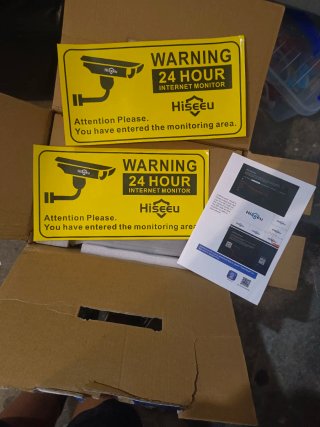 Kit Cámara Vigilancia Hiseeu WiFi HD
