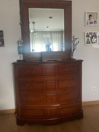 Dormitorio 150x190 Cerezo Macizo