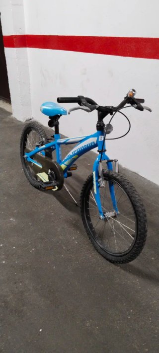 Bicicleta infantil California azul