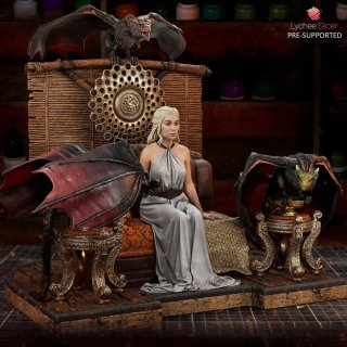Figura rhaenyra syrax casa dragon juego de tronos