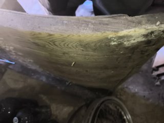 Trillo antiguo de madera