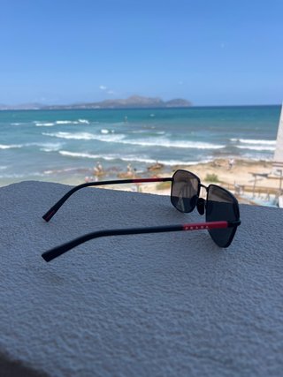 Gafas de Sol Prada Linea Rossa Negras