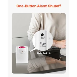 Sistema di allarme da letto per anziani, wireless