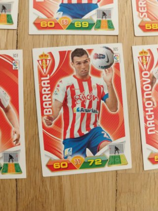 Adrenalyn 2011-12 - Sporting de Gijon