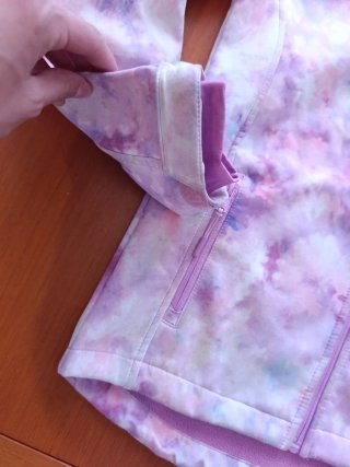 Chaqueta deportiva niña rosa y morada 12 años