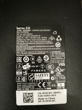 CARICABATTERIE DELL / ALIENWARE 17 240W AC
