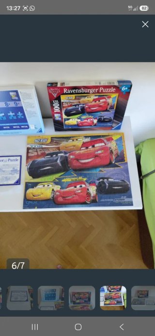 Lote 2 puzzles Ravensburger Finding Dory y Cars 3