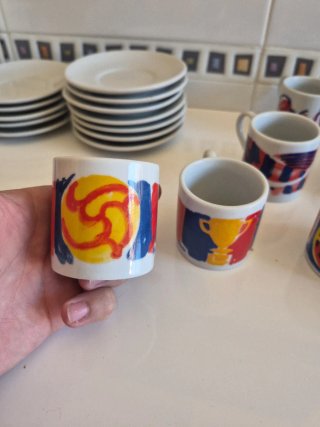 Juego cafe coleccionista Barsa, para 12