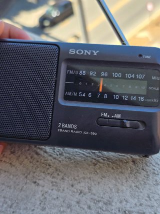 radio portatile vintage Sony