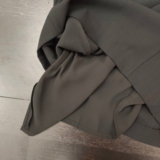 Mango Suit abito estivo tubino nero pizzo pois S