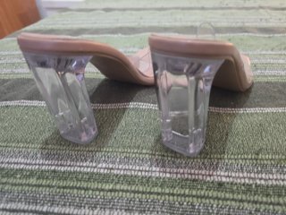 Sandalias T38 tacón alto 9cm