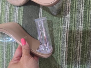 Sandalias T38 tacón alto 9cm