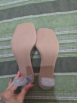 Sandalias T38 tacón alto 9cm