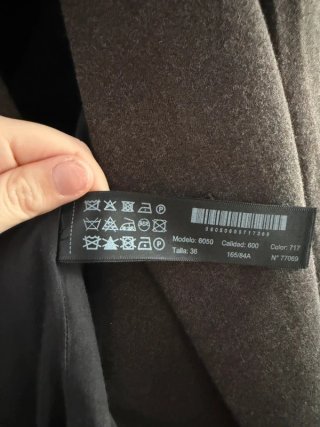 Americana cruzada Massimo Dutti doble botonadura