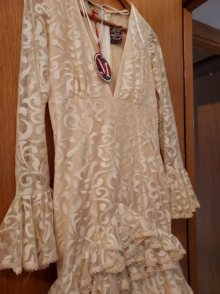 Traje de flamenca-novia