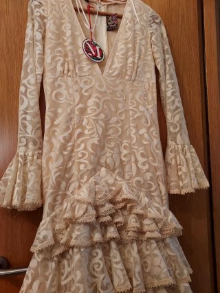 Traje de flamenca-novia