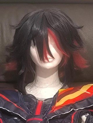 Cosplay Ryuko Matoi Kamui Botas y Peluca