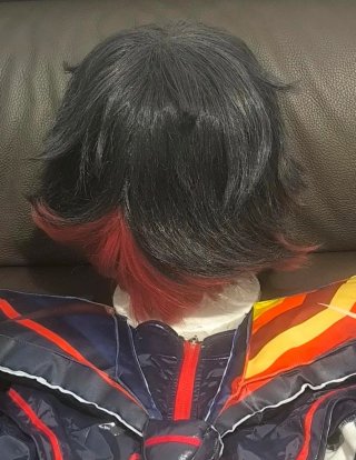 Cosplay Ryuko Matoi Kamui Botas y Peluca