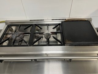 Cocina Gas y Plancha JR