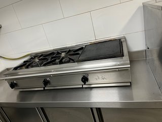 Cocina Gas y Plancha JR