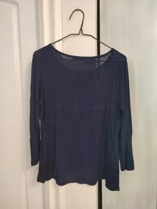 Jersey fino Lefties azul talla M