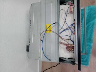 Horno empotrable blanco