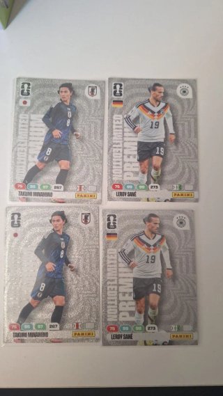 Cartas Adrenalyn Mundial  limited Edition Premium