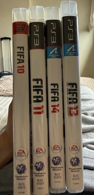 Lote 4 Videojuegos PS3 FIFA