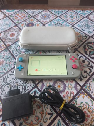 Nintendo Switch Lite Gris y Rosa