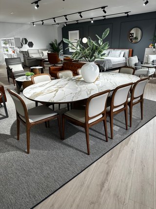 NOVEDAD REBAJA! Elegante gran mesa de comedor fija
