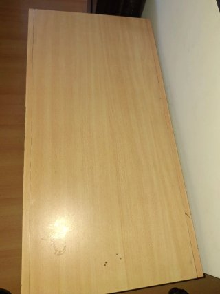 Mueble de madera 3 baldas