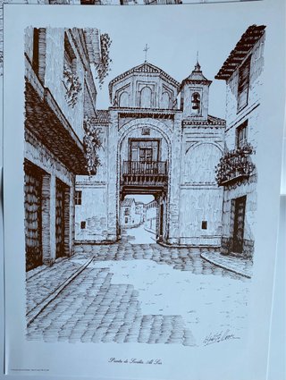 Colección 4 láminas de Hipólito Llanes