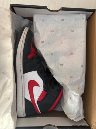 Air Jordan 1 Mid Rosse Bianche Nere