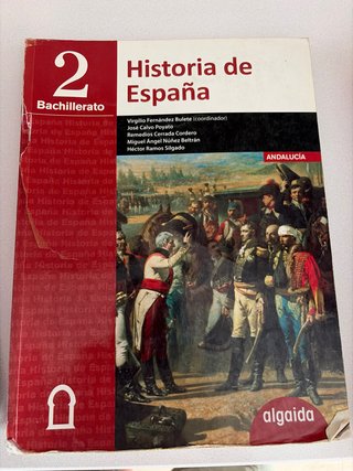 Historia de España, 2 Bachillerato