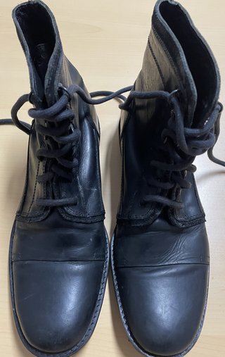 Botines militares LEVIS en color negro