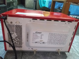 Microondas Candy CMXG20DR Rojo