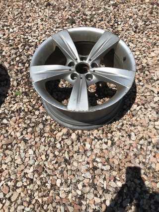 Llanta de aleación plateado modelo BMW 4 llantias