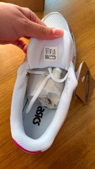 Zapatillas ASICS GEL 1130 rosas y plateado