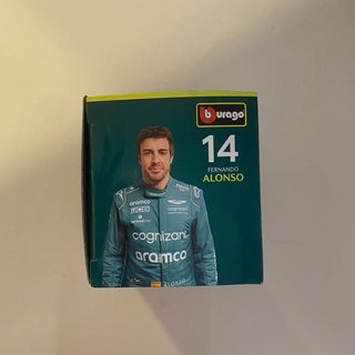 Minix Fernando Alonso y coche F1