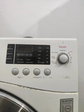Lavadora con secadora LG