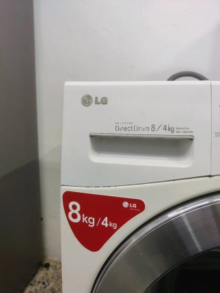 Lavadora con secadora LG