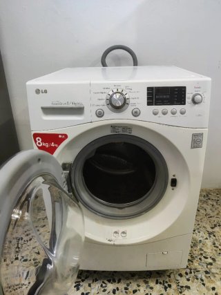 Lavadora con secadora LG