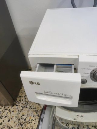 Lavadora con secadora LG