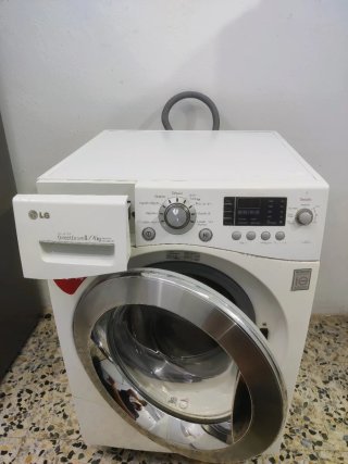 Lavadora con secadora LG
