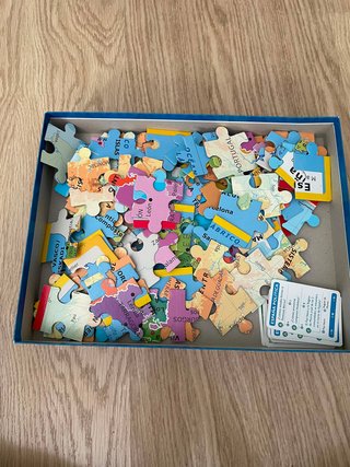 Puzzle Mapa España Clementoni