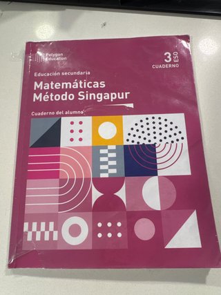 Matemáticas Método Singapur 3º ESO. Cuaderno de...