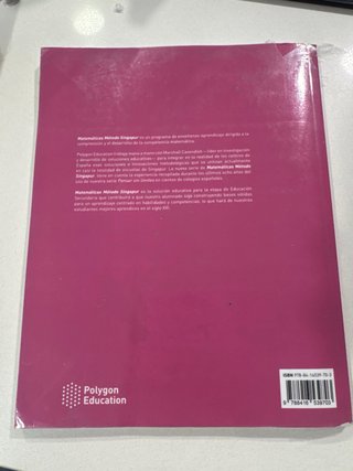 Matemáticas Método Singapur 3º ESO. Cuaderno de...