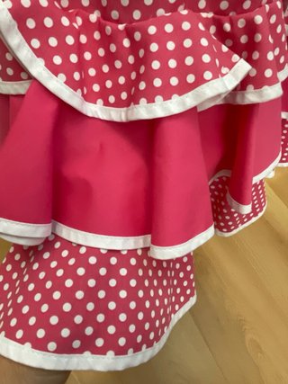 Vestido flamenca para niña con mantoncillo