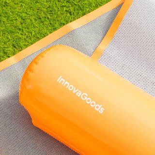 Hamaca Flotante Piscina Red Inflable Naranja