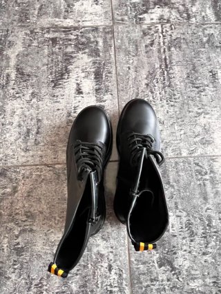Botas militares negras mujer a estrenar